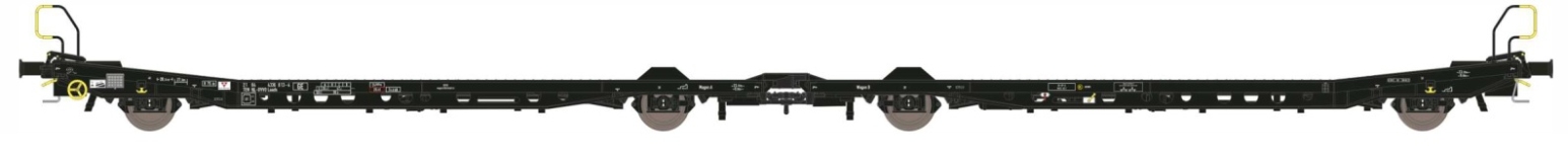 Dekas DK-873123 - H0 - Schwerlastwagen  Laads 21 TEN, DVVO, Ep. VI - Wagen 3